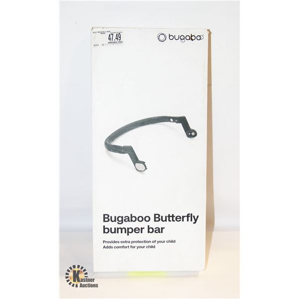 NEW BUGABOO BUTTERFLY BUMPER BAR STROLLER ADAPTER