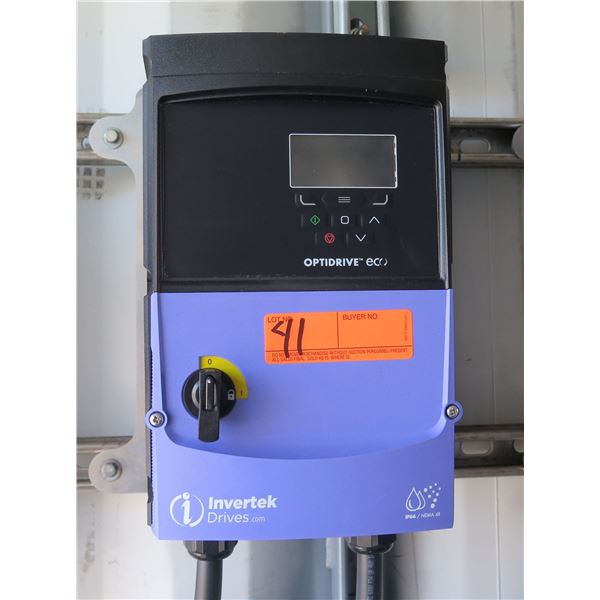 Invertek Invertek Drives Optidrive ECO Variable Frequency Drive - Oahu Auctions