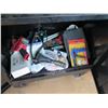 Image 8 : Husky Rolling Toolbox w/ Pegboard & Contents: Ratchets, Sockets, Tie Fasteners, etc