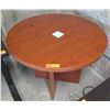 Image 1 : Round Wooden Table 36"dia, 30"H