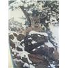 Image 2 : T. Isaac  463/1250  Double Matted and Silver Framed Mountain Lion in Rocky Outcrop (23)