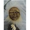Image 2 : Whale bone mask and carved ivory polar bear by Slwooko- approx. 5"