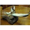 Image 5 : 16" whale bone kayaker by Michael Scott
