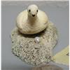 Image 2 : ca. 1960 old King Island piece- ivory ptarmigan with egg- 3"