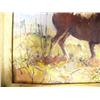 Image 4 : Original oil, framed- 8" x 10"- moose- Harvey Goodale min. bid $400.00 (116)
