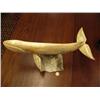Image 1 : Whale bone whale mounted on whale bone- 18-1/2"- by Michael Scott (2)