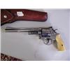 Image 4 : Smith & Wesson .44 Magnum chrome plated, made in USA with ivory handle and holster- serial #N307503 