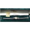 Image 1 : Ladies vintage platinum and diamonds watch and band. Approx. 2 cts. Total diamond weight - retail va