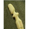 Image 8 : Whale tooth ivory handled hand made knife scrimshawed by HSK - retail price $1,150- blade made by Vi