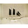 Image 6 : 10.5" baleen and ivory sailing ship by Al Kaloka min. bid $700.00 (74)