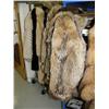 Image 3 : Medium wolf parka with fancy calf skin trim on bottom and wrists (74)