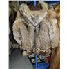 Image 4 : Medium wolf parka with fancy calf skin trim on bottom and wrists (74)