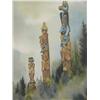 Image 2 : "SE Alaska Sentinels" print by N. Taylor Stonington '77 - print size 13"x18.5" (74)