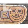 Image 3 : Nuu-Cha-Nulth (NW Coast Indian) Woven and painted cedar bark art from Vancouver Island - Possible a 