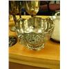 Image 5 : 14 piece silver serving set - 7 goblets, ice cup, small dish, rectangular platter, oval platter with