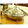 Image 9 : 14 piece silver serving set - 7 goblets, ice cup, small dish, rectangular platter, oval platter with