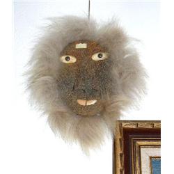 Bone mask with fur trim (2)