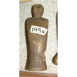 CHOICE on  2 - 7" ancient Shaman's wood doll from St. Lawrence Island (3)