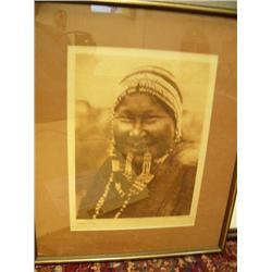Nunivak Island girl photographed by E. Curtis (3)