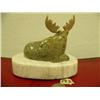 Image 4 : Soapstone moose by Koyuk