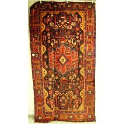 Persian carpet #39568- Made In Iran, Hamadan, 9.6' x 5'- estimated retail price $2,855 (8888)