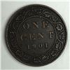 Image 1 : Canadian Large Cent 1901 EF+++