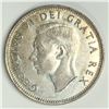 Image 2 : 1952 King George VI 25 Cents High Relief EF++
