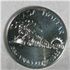 Image 1 : 1986 Queen Elizabeth II Canadian Silver Dollar UNC