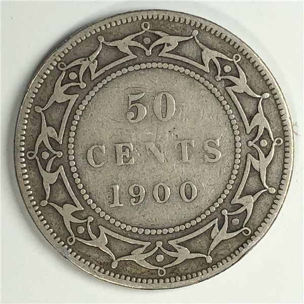 Newfoundland .50 cents 1900