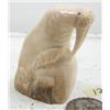 Image 2 : 2-1/2" mammoth ivory carved walrus by Iglaak (114)
