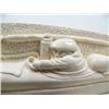 Image 2 : 5-3/4" mammoth relief carved ivory of man in kayak by Richard Miller (114)