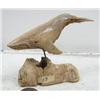 Image 1 : 5-3/4" bone carving by Iglaak of whale (114)