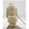 Image 3 : 3-1/2" mammoth ivory carved man by Richard Miller- fabulous detail (114)