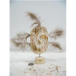 6-1/2" dance mask from mammoth ivory by Iglaak (114)