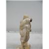 Image 6 : 4-3/4" fossilized walrus ivory man with baby on his back by Vaughn Walunga (114)