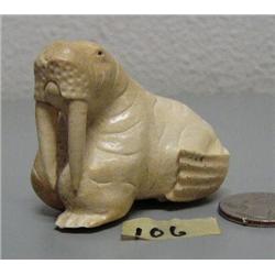 Carved bone walrus (2)