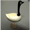 Image 1 : White Ivory Canadian Goose  3.25" High (2)