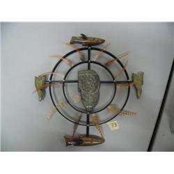 13" soapstone spirit mask, 523f (2)