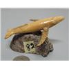 Image 1 : 3-1/2" whale bone whale (2)