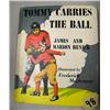 Image 1 : Hardback Book "Tommy Carries the Ball" Illustrated By Fred Machetanz Published 1940 (700)