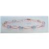 Image 1 : Aquamarine Bracelet 14 K yellow gold- aquamarine are oval, faceted, approx. 5.00 carats, transparent