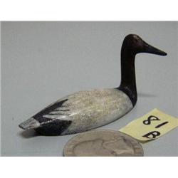 CHOICE on two 2-1/2" ivory birds by Charlie Kokuluk: Canvas Back (2)