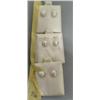 Image 2 : CHOICE on three 3 sets of freshwater pearl earrings (2)