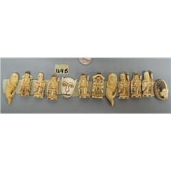 CHOICE on 3 groups of 12 oriental Netsukes (33)