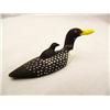 Image 5 : Quantity 3:    2.5" White Ivory Loons with Babies on their backs 572f