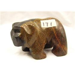 4" Soapstone Bear  by Paniptchuk 513f