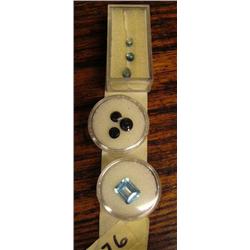 Group of Topaz and Garnet Gemstones (2)