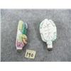 Image 4 : 2 Porcelain Snuff Bottles, Turtle and Lion Man (11)