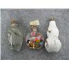 Image 5 : 3   Snuff Bottles , 2 are glass and 1 is Porcelain.  Chickens, Shrimp and Grasshopper (11)