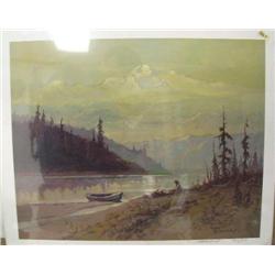 CHOICE on 6 prints: 2 prints- Scott McDaniels campsite on the river 424 of 550; Nancy Taylor Stoning